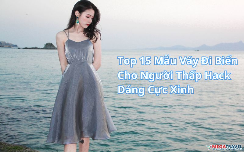 váy đi biển cho người thấp