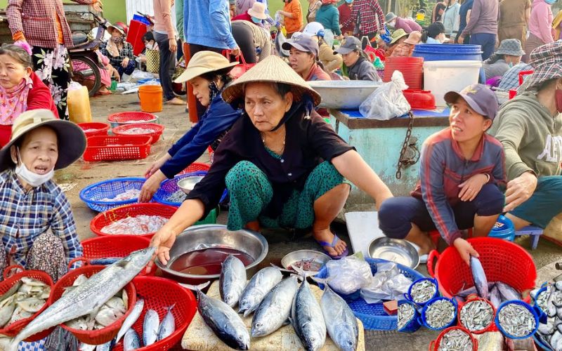 chợ hải sản an phú phú yên