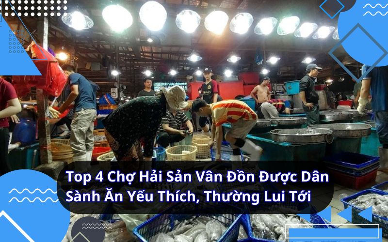 chợ hải sản vân đồn