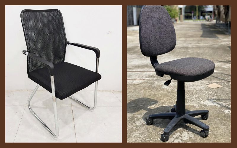 So sánh về cấu trúc và thiết kế của ghế