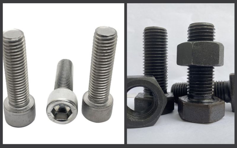 Phân loại bu lông theo vật liệu chế tạo