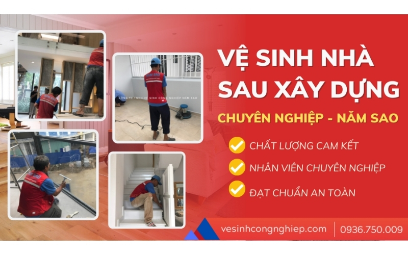 Công ty dịch vụ vệ sinh công nghiệp Năm Sao