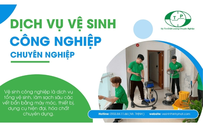 Công ty vệ sinh sau xây dựng Thịnh Phát