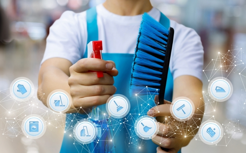 Dịch vụ vệ sinh nhà sau xây dựng GoClean