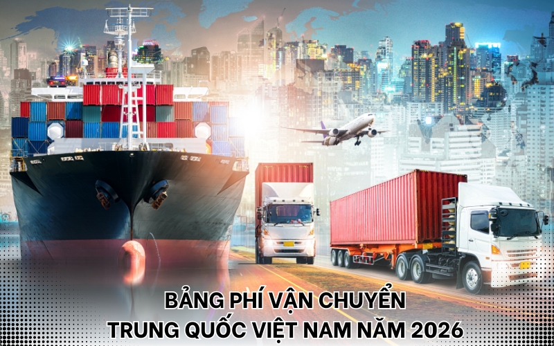 phí vận chuyển Trung Quốc Việt Nam