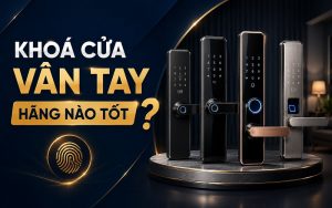 khoá cửa vân tay hãng nào tốt