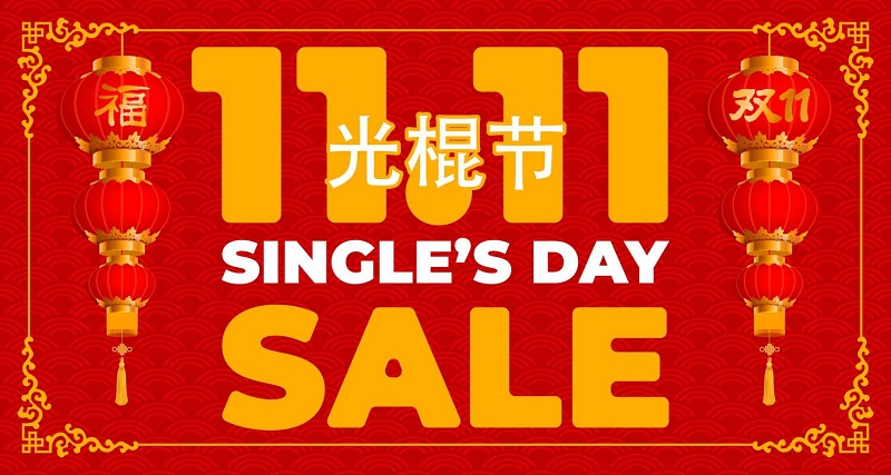 Sale 11 tháng 11 - Single's Day